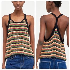 Zara knit top
